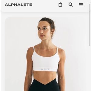 Surface Limitless Bra (White)